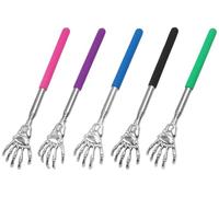 Kellegour Extendable Back Scratcher, Pack of 5, Scratching Hand Back Scratcher, Telescopic, Funny Back Scratcher, Extendable Scratching Hand up to 57 cm for Back Massage and Head Scratching Itching