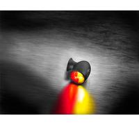 KELLERMANN Atto Df Turn signal/tail/brake light com Chrom