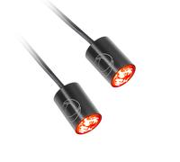 Kellermann Atto RB Integral LED Mini Tail Light With Brake Light Black Pair