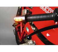 Kellermann BL 1000 Yellow Handlebar End Black Front Both Sides