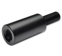 KELLERMANN FLEXIBLE RUBBER ADAPTER EXTENSION M8 X 30 MM BLACK 123.630