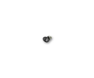 Kellermann LED Flasher Bullet Atto, clear glass, black for Men