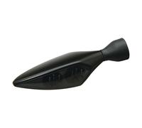 Kellermann Micro Rhombus Dark Motorcycle Turn Signal Indicator - Front Left