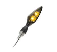 Kellermann Rhombus LED Dark Front Right/Rear Left Indicator Black