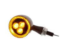 Kellermann Rhombus S DF Left Rear Indicator Dark Black