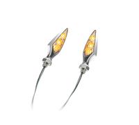 Kellermann Rhombus S Extreme LED Indicator Chrome Rear Black Pair