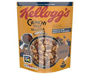 Kellogg's Barista Edition Crunchy Nut Granola Chocolate Mocha Flavour 350g