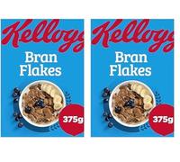 Kellogg's Bran Flakes Cereal 375 g (Pack of 2)
