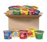 Kellogg's Cereal Cup Assortment Pack - Favorite, 5 Flavors (Pack of 24)