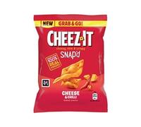 Cheez-It Snap'd Cheese & Chilli Baked Snacks, 100% Real Cheese, Cheesy, Thin & Crispy