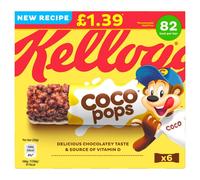 Kellogg's Coco Pops Cereal Bars 6X20g(120g) (Pack of 14)