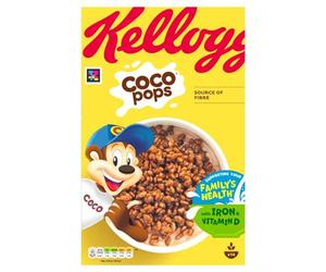 Kellogg's Coco Pops Chocolate Breakfast Cereal 420g