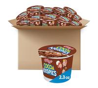 Kellogg's Cocoa Krispies Breakfast Cereal in a Cup, Low Fat, Large, Pack of 12 (2 Pack, 13.8 Trays)