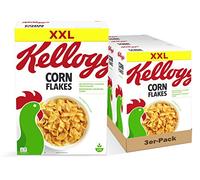 Kellogg's Corn Flakes Ceréalien - Set of 3 Classic Corn Food Storage Containers - 3 x 1 kg
