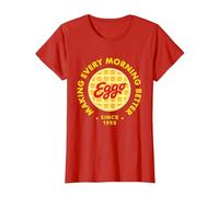 Kellogg's Eggo Breakfast Waffles Making Every Morning Better T-Shirt, Women, Red, Large
