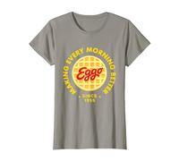 Kellogg's Eggo Breakfast Waffles Making Every Morning Better T-Shirt, Women, Slate Grey, X-Large