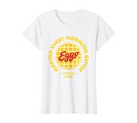 Kellogg's Eggo Breakfast Waffles Making Every Morning Better T-Shirt, Women, White, Large
