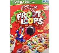 Kellogg's Froot Loops Cereal 43.6 Total Ounce Two Bag Value Box