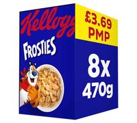 Kellogg's Frosties Breakfast Cereal 8x470g