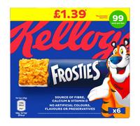Kellogg's Frosties Cereal Bars (6 x 25g) 150g (Pack of 14)