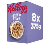 Kellogg's Fruit 'n Fibre Breakfast Cereal 8x375g