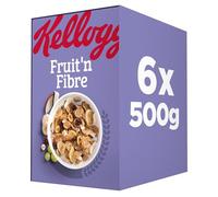 Kellogg's Fruit 'n Fibre Breakfast Cereal Box, 6x500g