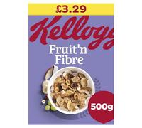 Kellogg's Fruit n Fibre Cereal 500g I Pack of 6