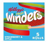 Kellogg's Fruit Winders Doubles Apple Strawberry, 5 x 17g