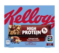 Kellogg's High Protein Almond & Dark Chocolate Snack Bars 4 x 35g