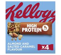 Kellogg's High Protein Almond & Salted Caramel Snack Bars 4 x 35g