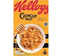 Kellogg's Kelloggs Crunchy Nut Corn Flakes Breakfast Cereal G Sweetened Cornflakes with Peanuts , Honey, 4 X 460