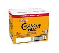 Kellogg's Kelloggs Crunchy Nut Corn Flakes Breakfast Cereal G Sweetened Cornflakes with Peanuts , Honey, 4 X 460