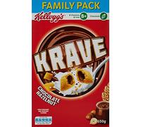 Kellogg's Krave Chocolate Hazelnut Cereal 650 g