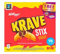 Kellogg's Krave Stixs Chocolate Hazelnut 5 x 20.5g