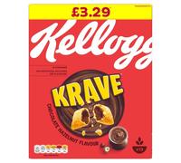 Kellogg's Krave Hazelnut Chocolate 410g (Pack of 1)