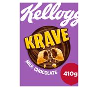Kellogg's Krave Milk Chocolate Breakfast Cereal, 410g