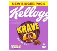 Kellogg's Krave Milk Chocolate Breakfast Cereal, 410g