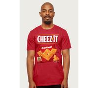 Kelloggs Men's Cheez It Original Baked Snack Crackers T-Shirt in Red | Size: Medium Kelloggs Red M