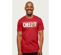 Kelloggs Men's Cheez It Snack Crackers Logo T-Shirt in Red | Size: Medium Kelloggs Red M