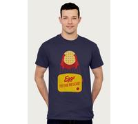 Kelloggs Men's Eggo Breakfast Waffles To The Rescue Toaster T-Shirt in Navy | Size: Medium Kelloggs Navy M