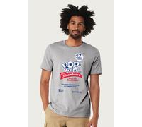 Kelloggs Men's Pop Tarts Frosted Strawberry Packaging Art T-Shirt in Mid Grey | Size: Small Kelloggs Mid Grey S
