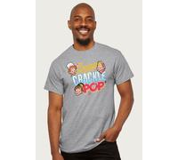 Kelloggs Men's Snap Crackle Pop Retro Rice Krispies T-Shirt in Mid Grey | Size: Large Kelloggs Mid Grey L