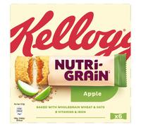 Kellogg's Nutri Grain Fruity Breakfast Bars Apple 6x37g