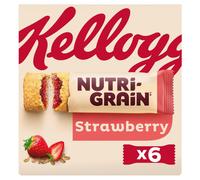 Kellogg's Nutri-Grain Strawberry Breakfast Bakes Cereal Bars 6x37g 222g