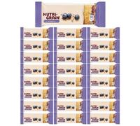 Kelloggs Nutrigrain 37g Bar Blueberry Filling Pack of 25 Vegetarian Cereal Wholegrain Hospitality Baked Breakfast Snack Vitamin B Minerals with Welari Thank You Card | (25pack) (925g)