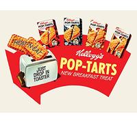 Kelloggs Pop Tarts Arrow Canvas Print, Multi-Colour, 60 x 80 cm