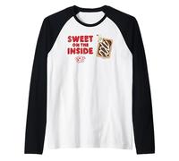 Kellogg's Pop Tarts Toaster Pastries Sweet On The Inside Raglan Baseball Tee