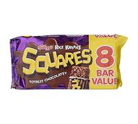 Kellogg's Rice Krispies Squares Totally Chocolatey 8 Cereal Bars, Pack of 5