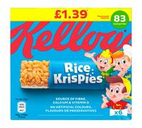 Kellogg's Rice Krispies Cereal Bar 6x20g (120g) (Pack of 14)