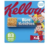 Kellogg's Rice Krispies Cereal Milk Snack Bars 4 x 20g (Pack of 6)
